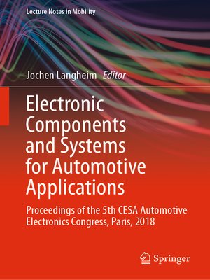 cover image of Electronic Components and Systems for Automotive Applications